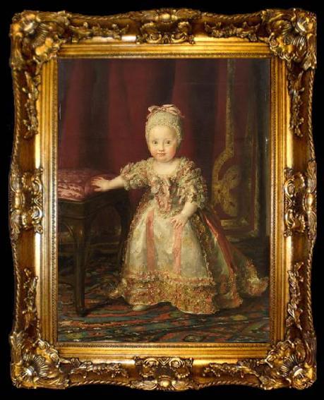 framed  Anton Raphael Mengs Infantin Maria Theresa von Neapel, ta009-2